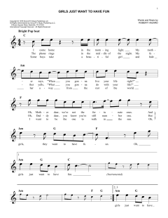 Girls Just Want To Have Fun von Cyndi Lauper (Download) 