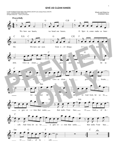 Give Us Clean Hands (Download) 