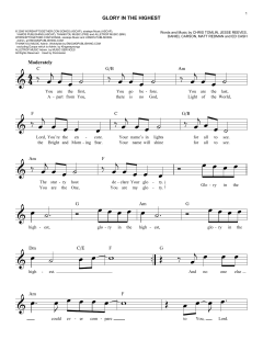 Glory In The Highest von Brenton Brown (Download) 