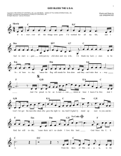God Bless The U.S.A. von Lee Greenwood (Download) 