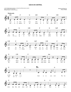 God Is In Control von Twila Paris (Download) 