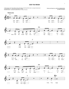 God You Reign von Lincoln Brewster (Download) 