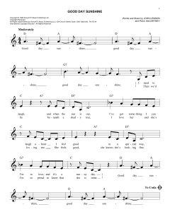 Good Day Sunshine von The Beatles (Download) 