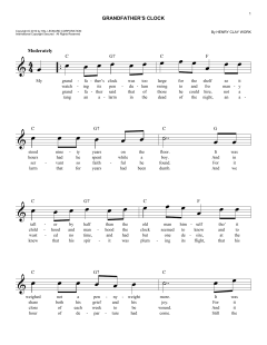 Grandfather's Clock (Download) 