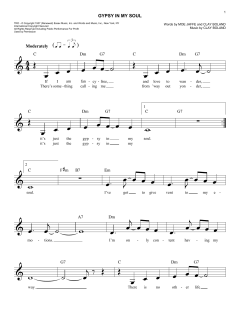 Gypsy In My Soul von Clay Boland (Download) 