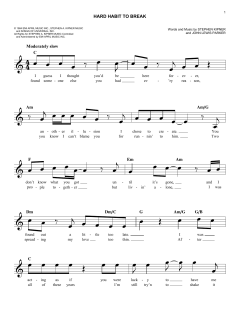 Hard Habit To Break von Chicago (Download) 