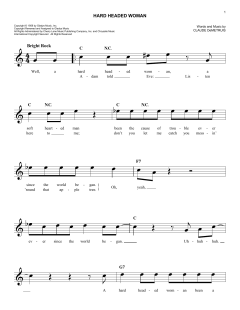 Hard Headed Woman von Elvis Presley (Download) 