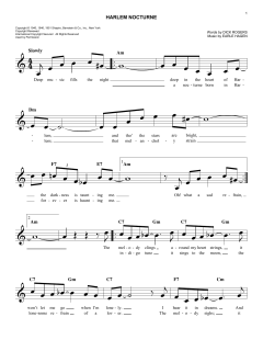 Harlem Nocturne von Dick Rogers (Download) 