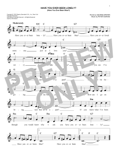 Have You Ever Been Lonely? von George Brown (Download) 