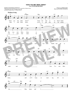 Have You Met Miss Jones? von Richard Rodgers (Download) 