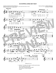 He Stopped Loving Her Today von George Jones (Download) 