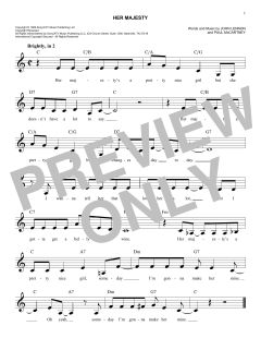 Her Majesty von The Beatles (Download) 