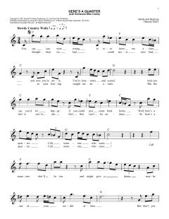 Here's A Quarter von Travis Tritt (Download) 