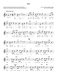 Hero von Mariah Carey (Download) 