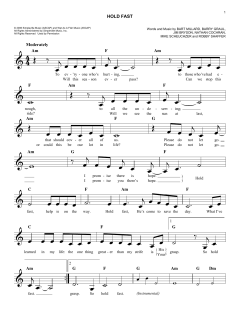 Hold Fast von MercyMe (Download) 