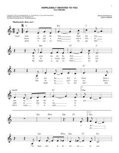 Hopelessly Devoted To You von Olivia Newton-John (Download) 