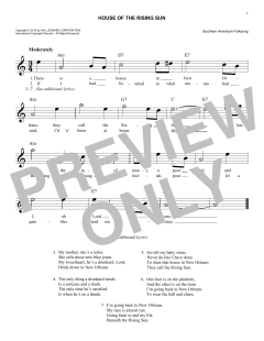 House Of The Rising Sun (Download) 