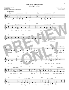 How Deep Is The Ocean (Download) 