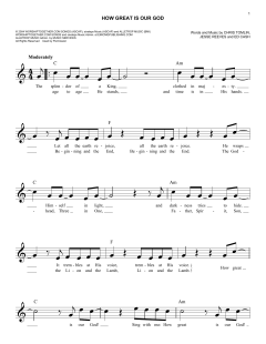 How Great Is Our God von Chris Tomlin (Download) 
