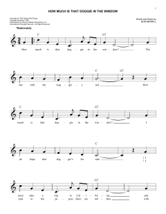 How Much Is That Doggie In The Window (Download) 