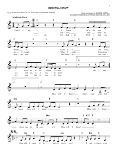 How Will I Know von Whitney Houston (Download) 