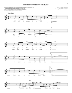 I Ain't Got Nothin' But The Blues von Don George (Download) 