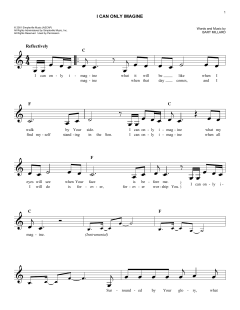 I Can Only Imagine von Bart Millard (Download) 