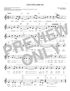 I Can't Stop Loving You von Don Gibson (Download) 