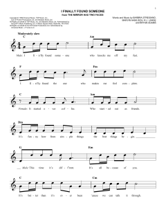 I Finally Found Someone von R.J. Lange (Download) 