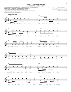 I Finally Found Someone von R.J. Lange (Download) 