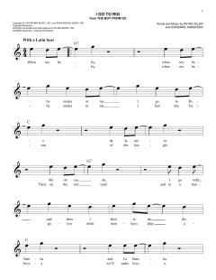 I Go To Rio von Peter Allen (Download) 