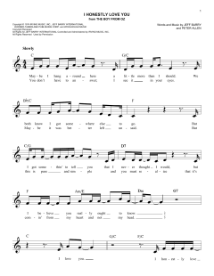 I Honestly Love You von Olivia Newton-John (Download) 