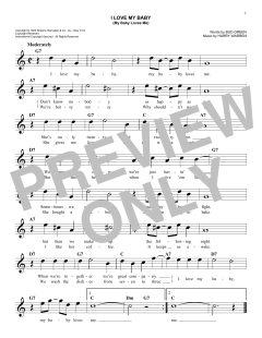 I Love My Baby von Harry Warren (Download) 