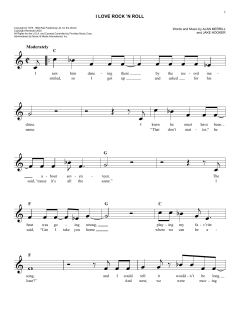 I Love Rock 'N Roll von Jake Hooker (Download) 