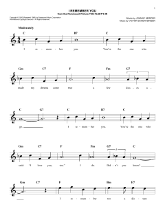 I Remember You von Johnny Mercer (Download) 