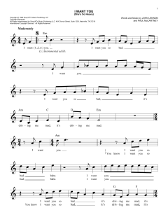 I Want You von The Beatles (Download) 