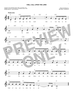 I Will Call Upon The Lord von Michael O'Shields (Download) 