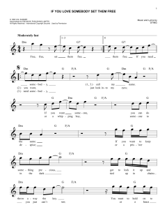 If You Love Somebody Set Them Free von Sting (Download) 