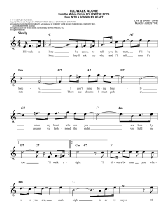 I'll Walk Alone von Jane Froman (Download) 