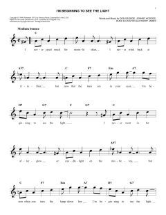 I'm Beginning To See The Light von Don George (Download) 