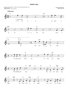 I'm Not Lisa von Jessi Colter (Download) 