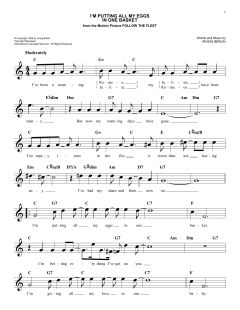 I'm Putting All My Eggs In One Basket (Download) 