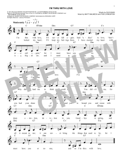 I'm Thru With Love von Matt Malneck (Download) 