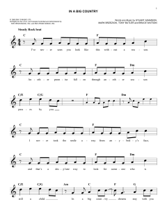 In A Big Country von Stuart Adamson (Download) 