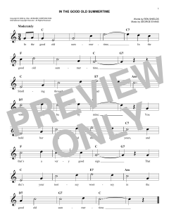 In The Good Old Summertime von Ren Shields (Download) 