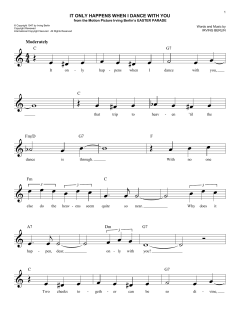 It Only Happens When I Dance With You von Dick Hyman (Download) 