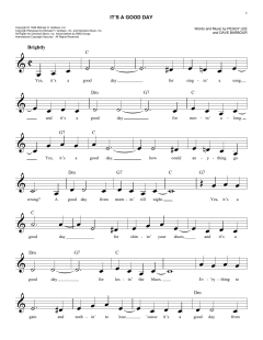 It's A Good Day von Peggy Lee (Download) 