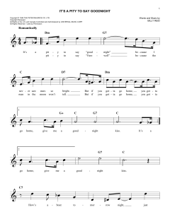 It's A Pity To Say Goodnight von Ella Fitzgerald (Download) 