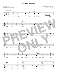 It's Almost Tomorrow von Wade Buff (Download) 