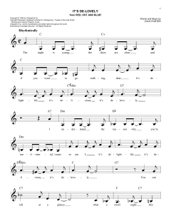 It's De-Lovely von Cole Porter (Download) 